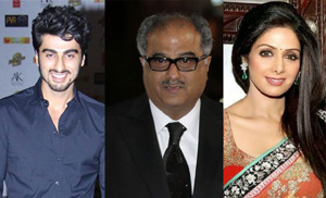 bollywood hero arjun kapoor coments on sridevi